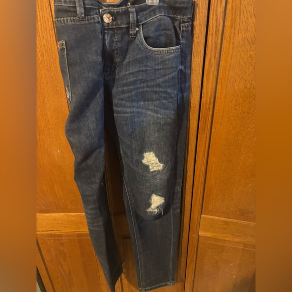 White House Black Market Denim - White House Black Market "Girlfriend" style denim jeans in size 4.